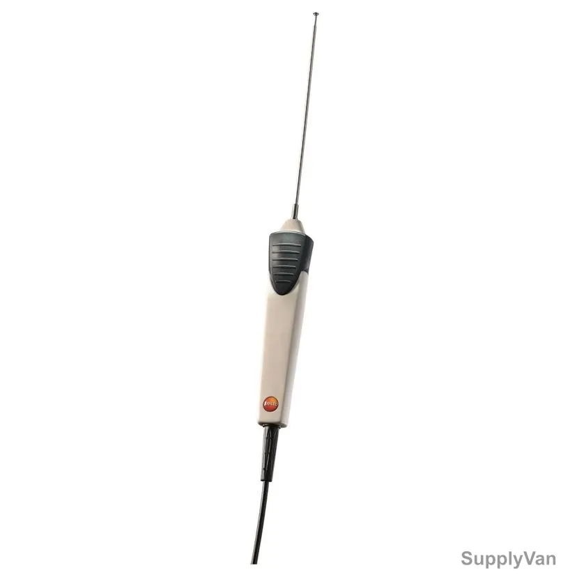 Testo TC Type K Waterproof Surface Probe With Widened Measuring Tip, 0602-1993, -60 to 400 Deg.C