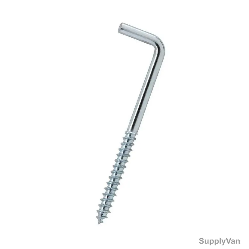 L Hook, Metal, 1 Inch, Silver