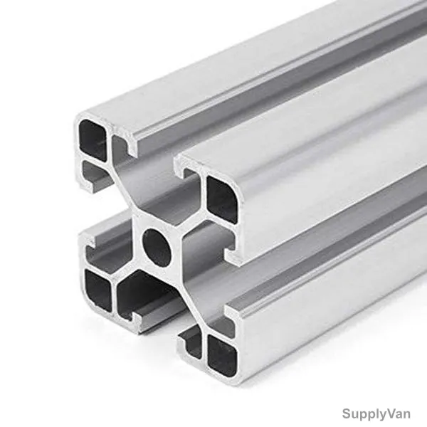 Extrusion T-Slot Profile, 30 Series, Aluminium, 30 x 30MM, PK4, Silver