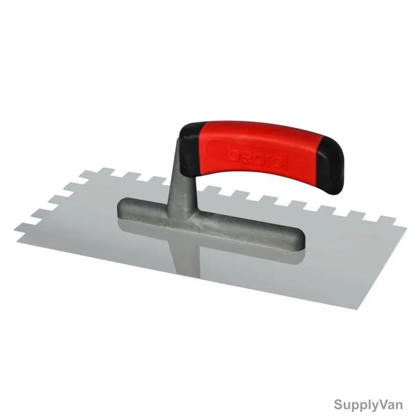 Beorol Plastering Trowel, GRSPN12, Stainless Steel, 130MM Width x 270MM Length