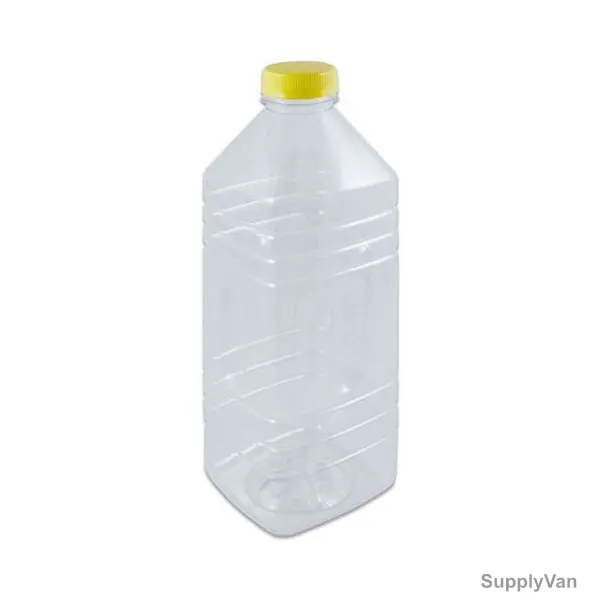 Snh Juice Bottle With Lid, 050CJB1500SQ10, Plastic, 1500ML, Clear, 6 Pcs/Pack