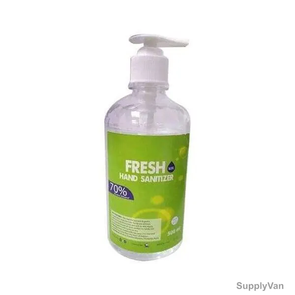 Fresh Hand Sanitizer, FRESH500, 500ML, Clear