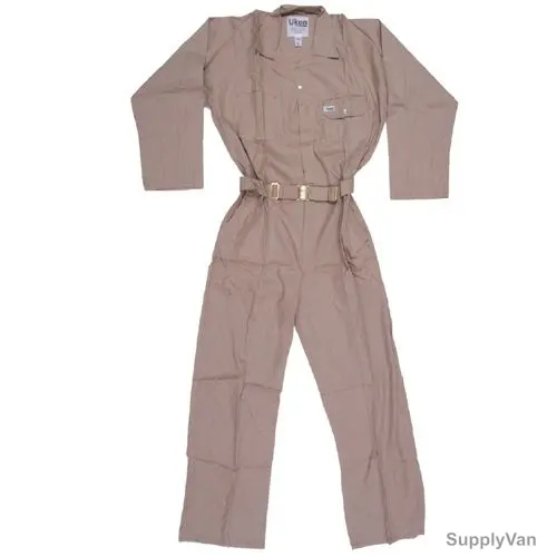Uken Coverall, 513001, 100% Cotton, L, Beige
