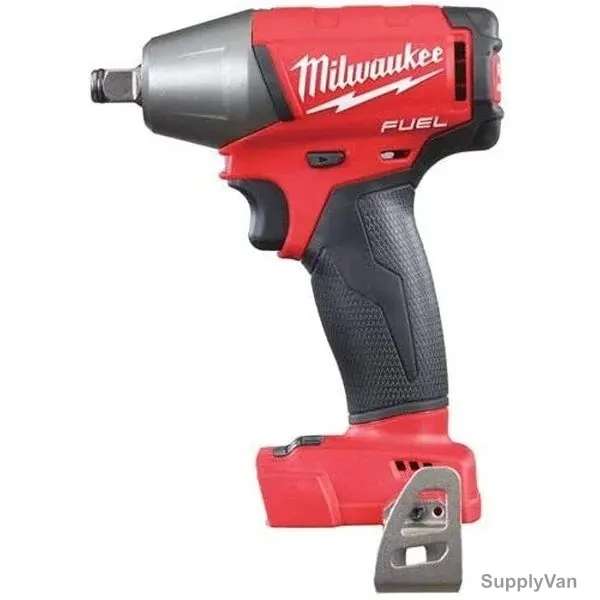 Milwaukee Cordless Impact Wrench With 2x 2.0Ah Battery and Charger, M18FIWF12-0X, M18, 1/2 Inch Square, 18V — image 1