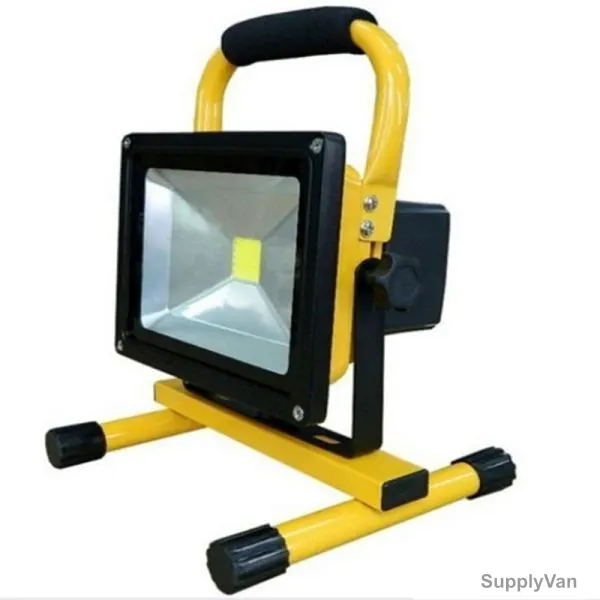Pro-Led Rechargeable LED Flood Light, 6000K, 30W, CoolWhite