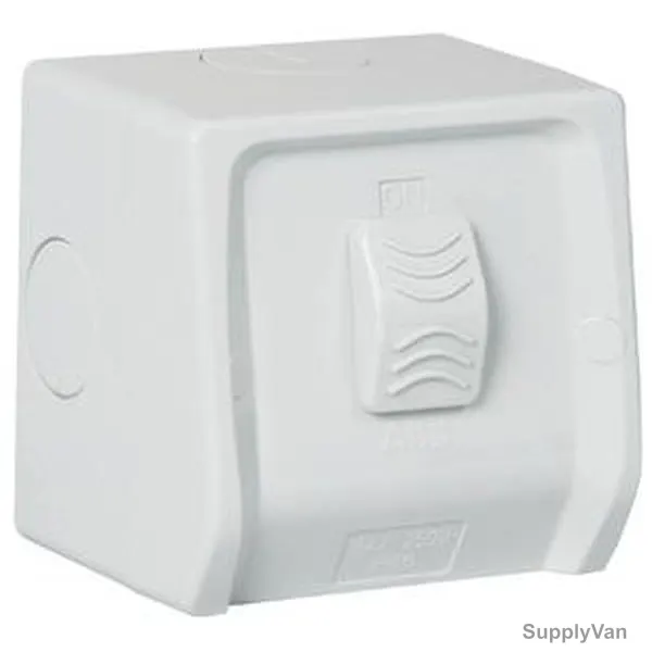 ABB Electrical Switch, WSW211, 1 Gang, 2 Way, 16A