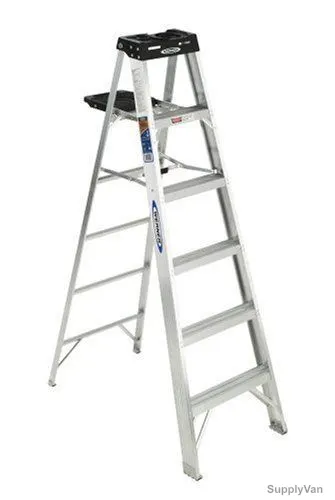 Altec Werner Step Ladder, 376, 6 Steps, 1.82 Mtrs, 140 Kg