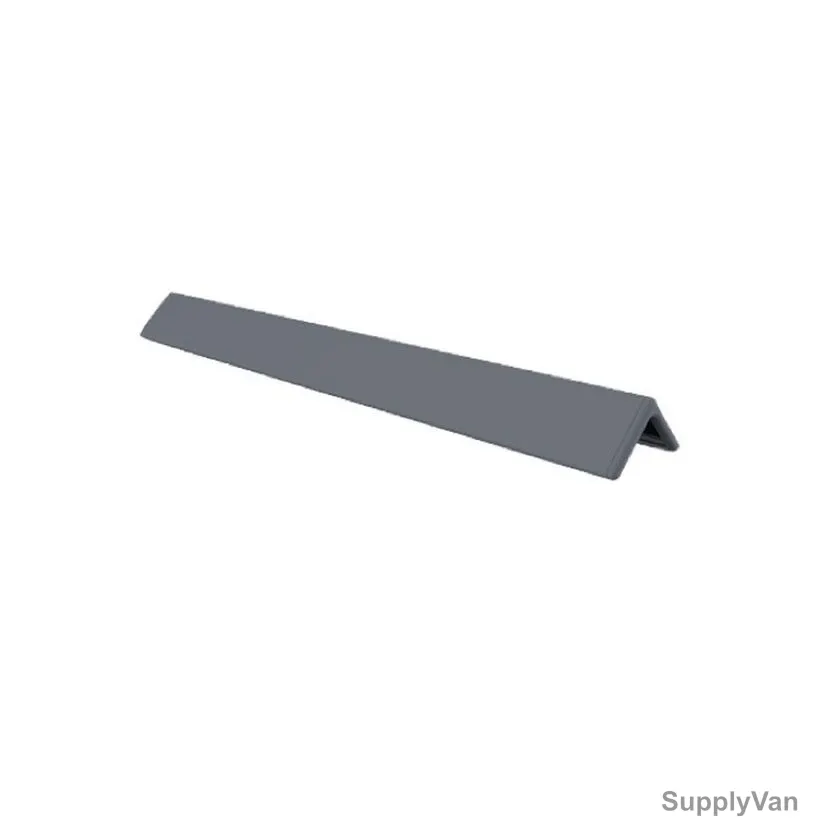 Warrior Corner Guard With Aluminium Frame, PVC, 50MM x 50MM Wing Size, 1.2 Mtrs Length, Dark Grey — image 1