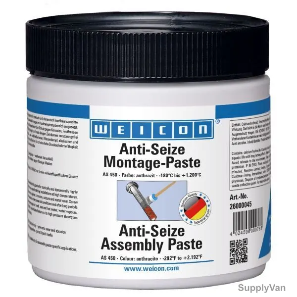 Weicon Anti-Seize Assembly Paste, 26000045, 450gm — image 1