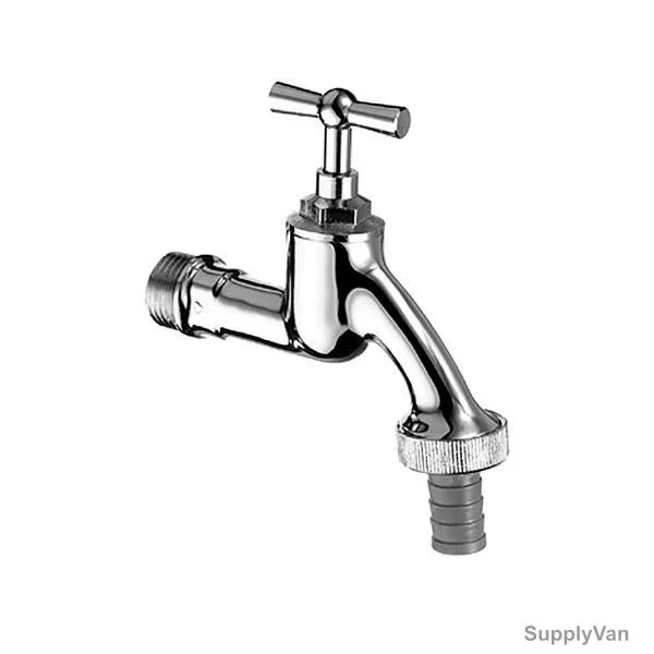 Schell Draw-Off Tap, 034050399, Chrome Plated, 1/2 Inch — image 1