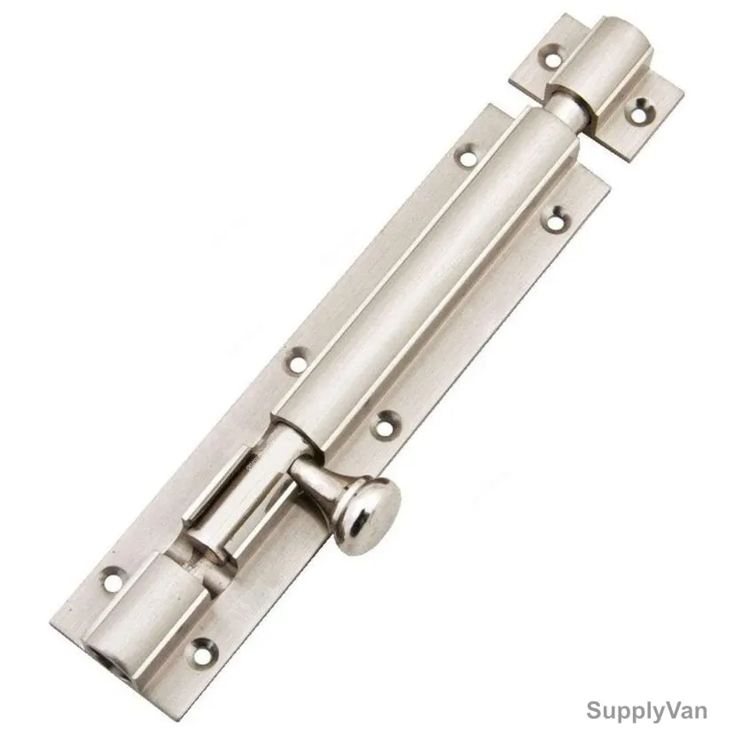 Door Tower Bolt, Aluminium, 8 Inch
