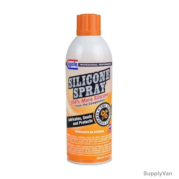 Cyclo Silicone Spray, APYC33V, 10 Oz, 12 Pcs/Pack