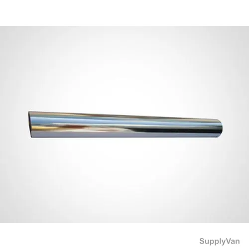 Chrome Plated Pipe Fitting, Heavy, Metal, 1 Inch x 3 Mtrs, Silver