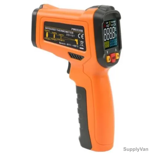 Peak Meter Infrared Thermometer, PM6530B, - 30 to 500 Deg.C
