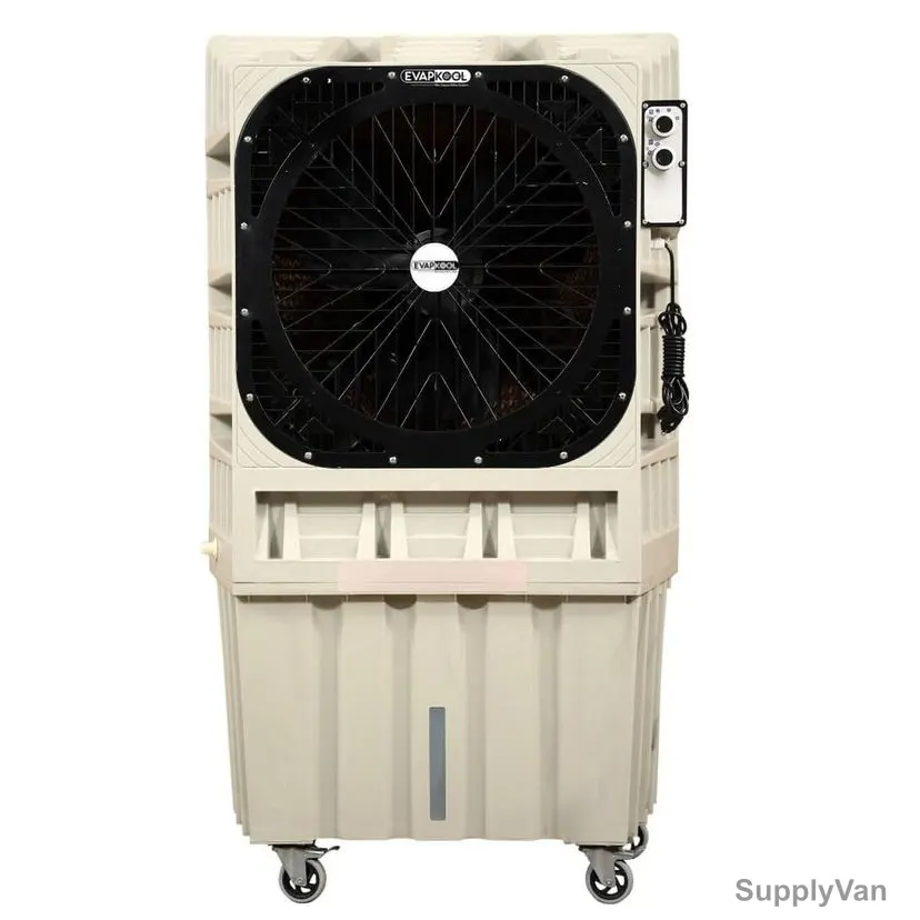 Evapkool Evaporative Air Cooler, CFZ-TS-09, Tornado, 420W, 9000 CMH, 125 Ltrs Tank Capacity, Ivory — image 1