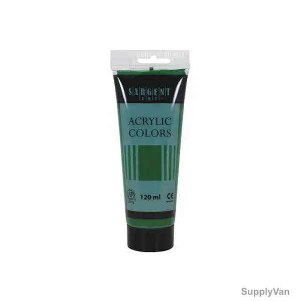 Sargent Art Acrylic Paint, SA23-0372, 120ml, Dark Green