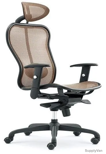 Avon Furniture Executive Office Chair, AV-F85A1, High Back, Adjustable Arm