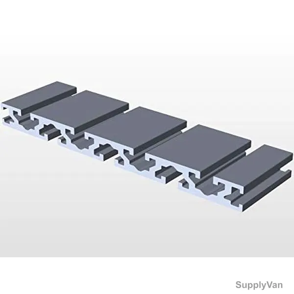 Extrusion Cutting Pad, 15180, 15 Series, Aluminium, 1000MM, Silver