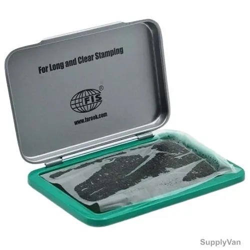 Fis Stamp Pad, 101MM Length x 68MM Width, Green
