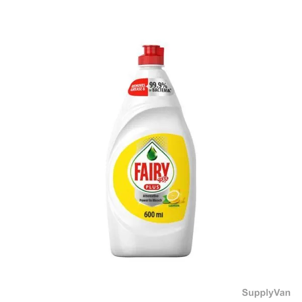 Fairy Dishwashing Liquid, Lemon, 600ML