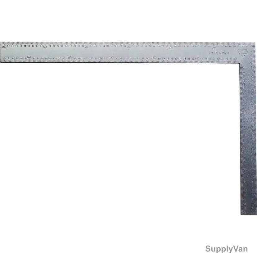 Stanley Right Angle Scale, STA245600, Alloy Steel, 24 Inch