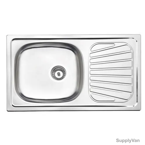 Tramontina Single Bowl Kitchen Sink, 93840601, 78 x 43CM
