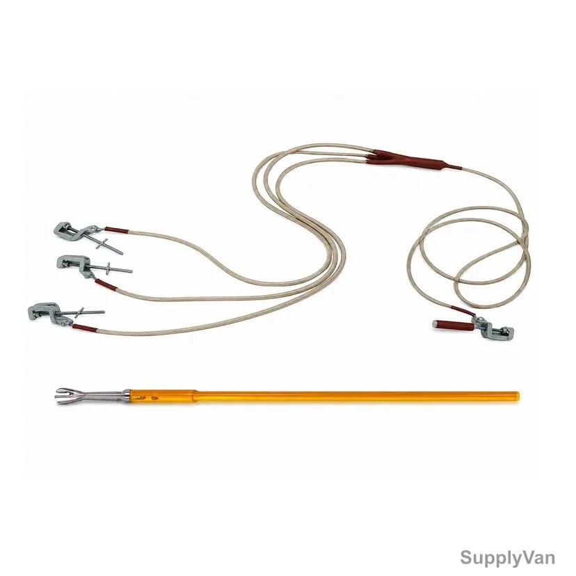 Substation Earthing Short Circuit Kit With Hot Stick, PEE-33KV, PEE Series, 11 to 33KV