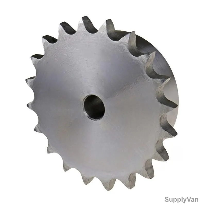 Simplex Pilot Bore Sprocket For 1/2 Inch Pitch Chain, 08B, 20 Teeth, 12.7MM Pitch
