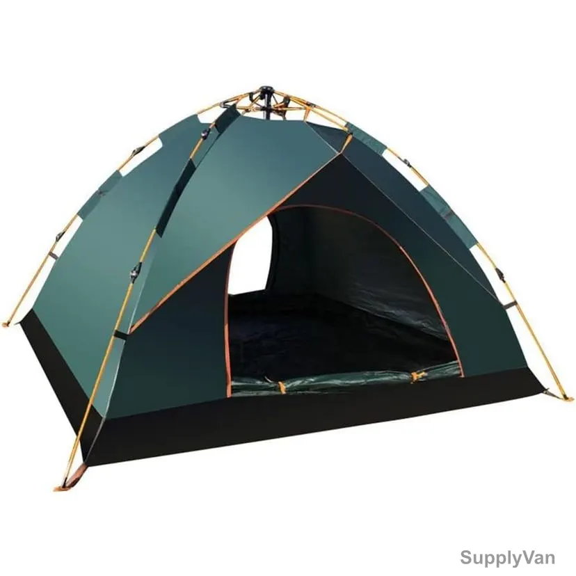 Outdoor Portable Camping Tent, Polyester, 135CM Height x 200CM Width x 210CM Length, Multicolor — image 1