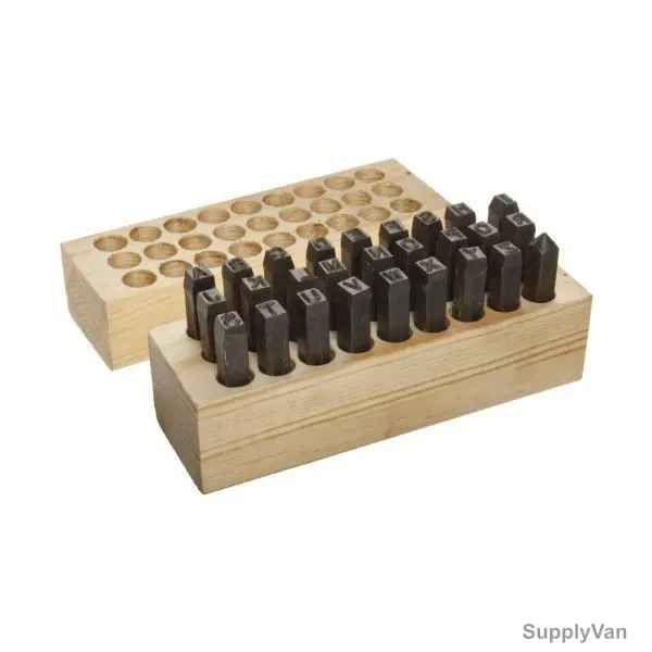 Young Bros Stamp Letter Set, 06271, 1/4 Inch, 27PCS