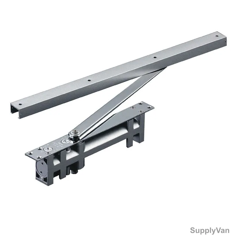 Dorfit Concealed Door Closer, DT982, Zinc, 800-1100MM Door Width, 65-85 Kg Weight Capacity, Silver — image 1