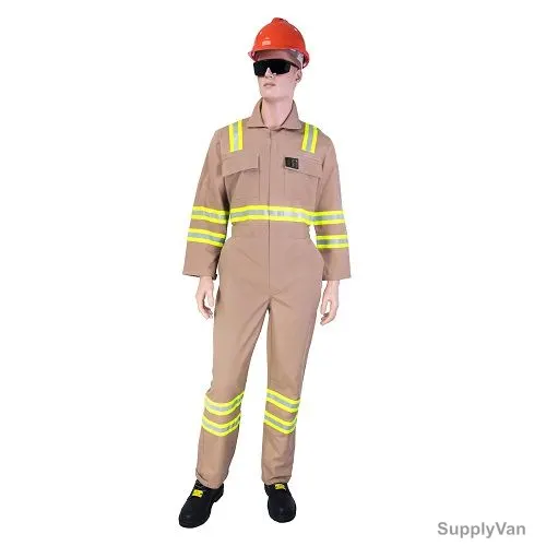 Empiral Coverall, E310052901, Cotton, 2XL, Khaki