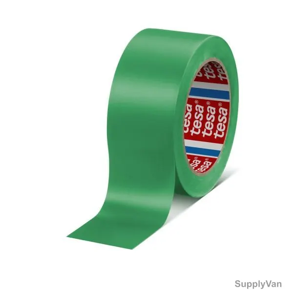 Tesa Floor Marking Tape, 60760, 50MM x 33 Mtrs, Green