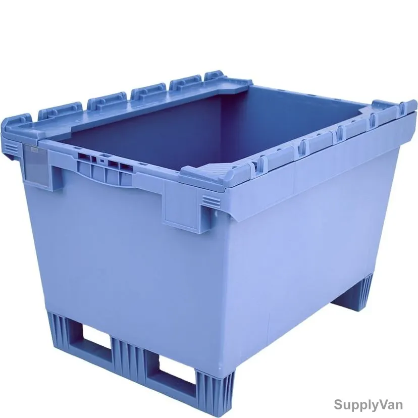 Bito Multipurpose Container, MBB86421DKUFE, 147 Ltrs, 800 x 600MM, Light Blue