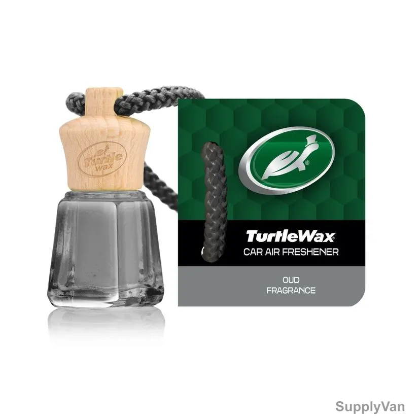 Turtlewax Wood Mini Car Air Freshener, Oud, 4.5ML