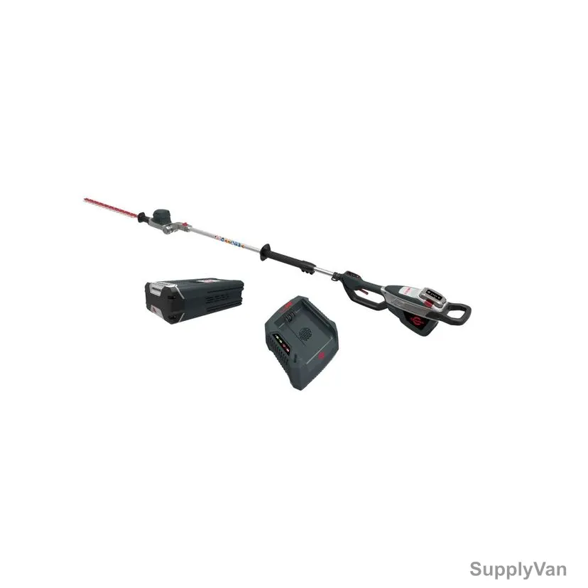 Cramer Cordless Long Reach Hedge Trimmer With 6.0 Ah Battery and Charger, 82PHA, 82V, 50CM — image 1