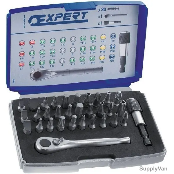 Expert Screwdriver Bit Set, E131702, 32PCS