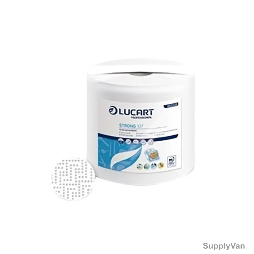 Lucart Kitchen Maxi Roll, TS29, 107 Mtrs Length, White