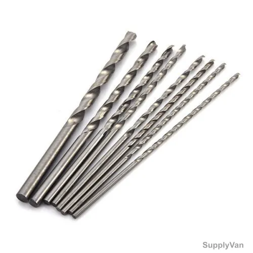 Alam-Tech Drill Bit, AHSL10-0, HSS, 10 x 185MM, PK5