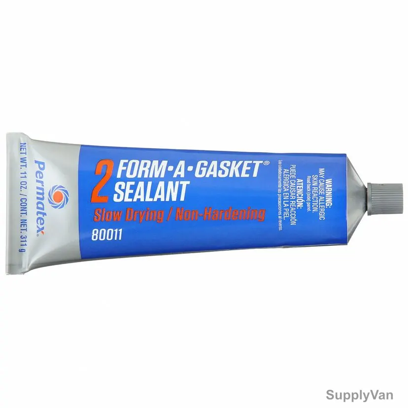 Permatex No. 2 Form-A-Gasket Sealant, 80011, 11 Oz, Black — image 1