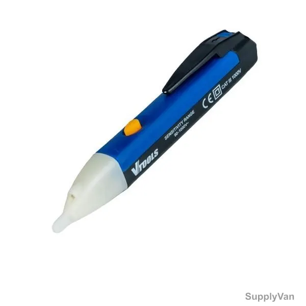 Vtools Intelligent Non-Contact Voltage Tester With Flashlight, VT2124, 90-1000VAC — image 1