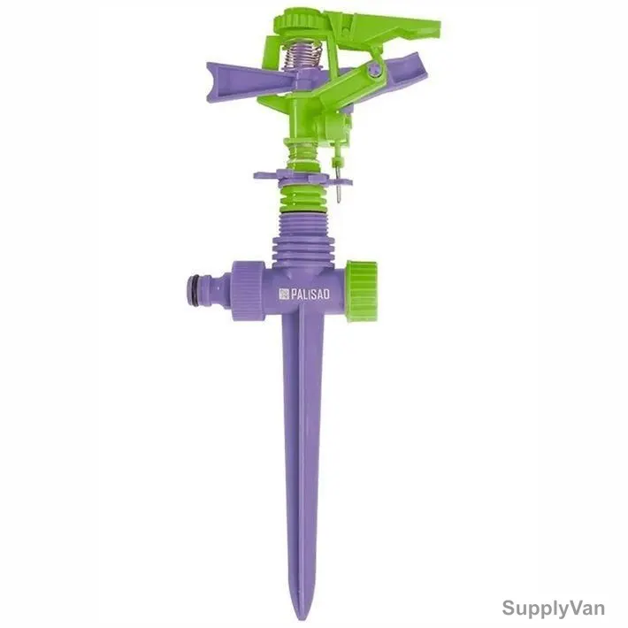 Palisad Spike Type Sector Irrigator, 654158, Plastic, 450 SQ.M, Green/Purple — image 1