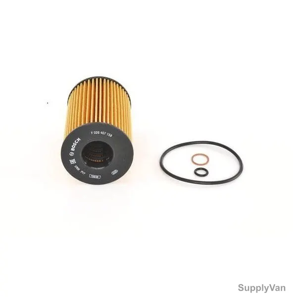 Bosch Element Oil Filter, BSBF026407158, 122MM Length, 75MM Outside Dia
