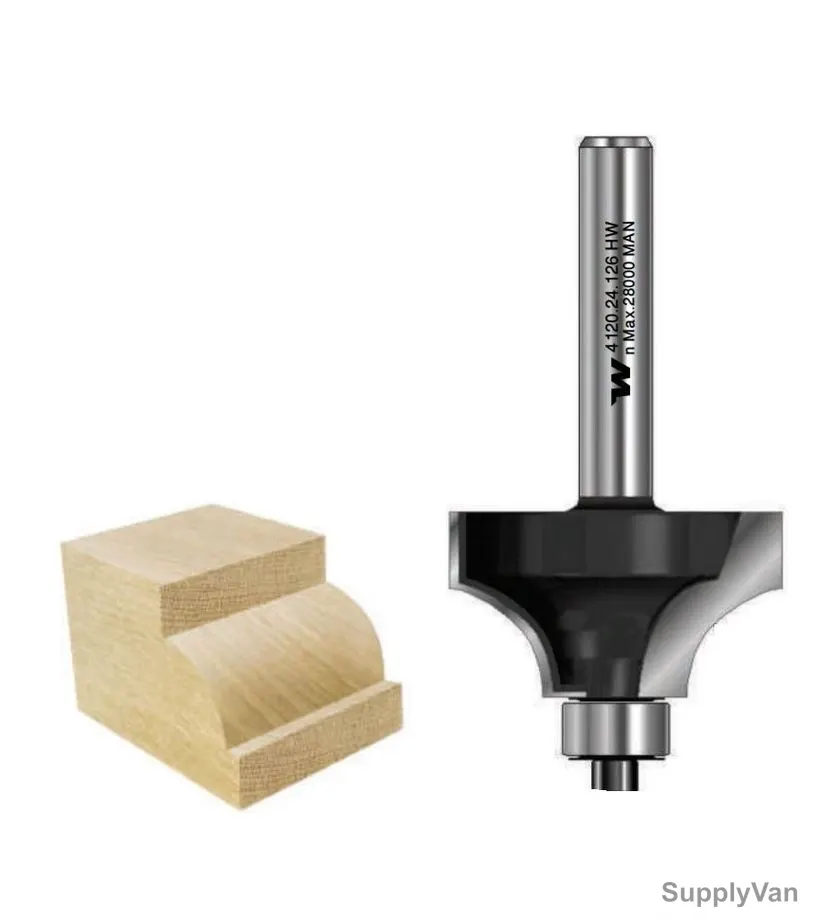 Witox Beading Router Bit W/ Ball Bearing, 4120.36.192, TC, 36.7 x 19MM — image 1