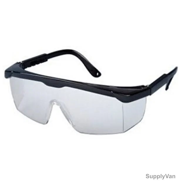 Tolsen Safety Goggle, 45071, White and Black