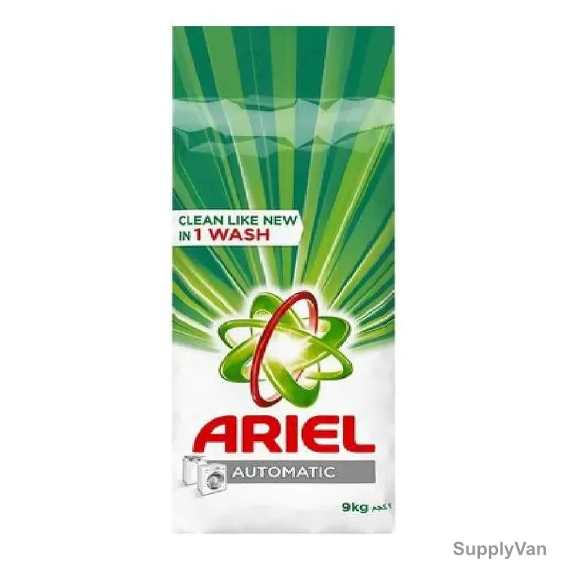 Ariel Automatic Laundry Detergent Powder, Original, 9 Kg