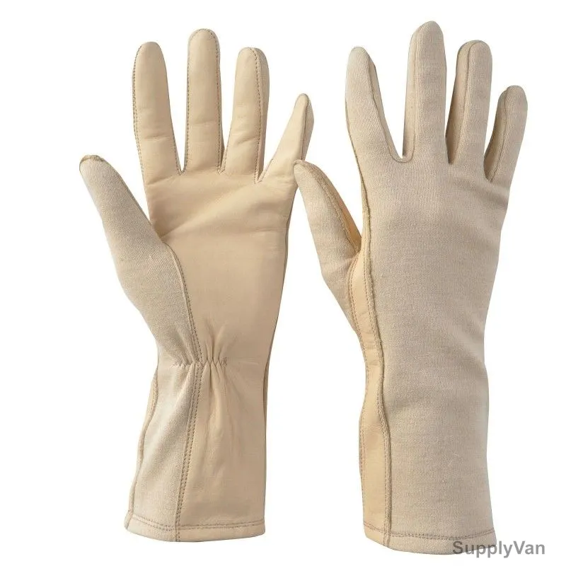 Kevlar Flyer Gloves, D134572820, Thunder DuPont Nomex, Free Size, Khaki