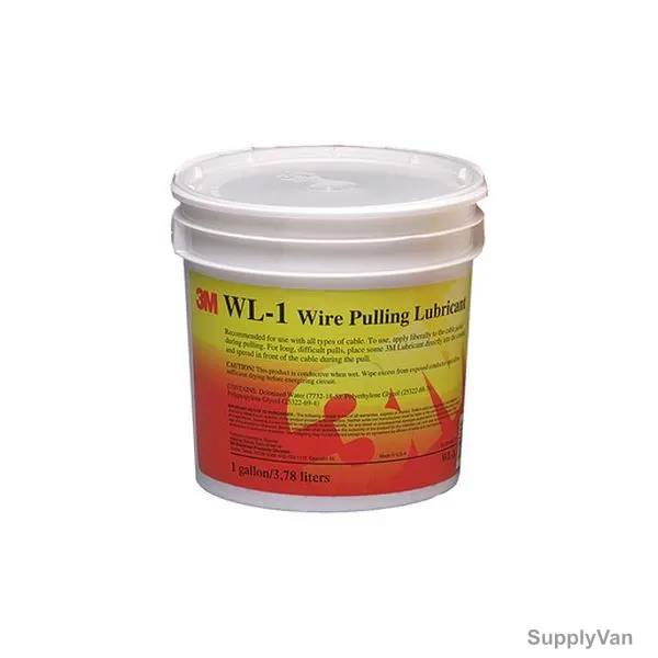 3M Wire Pulling Lubricant Gel, WL-1, 3.78 Ltrs