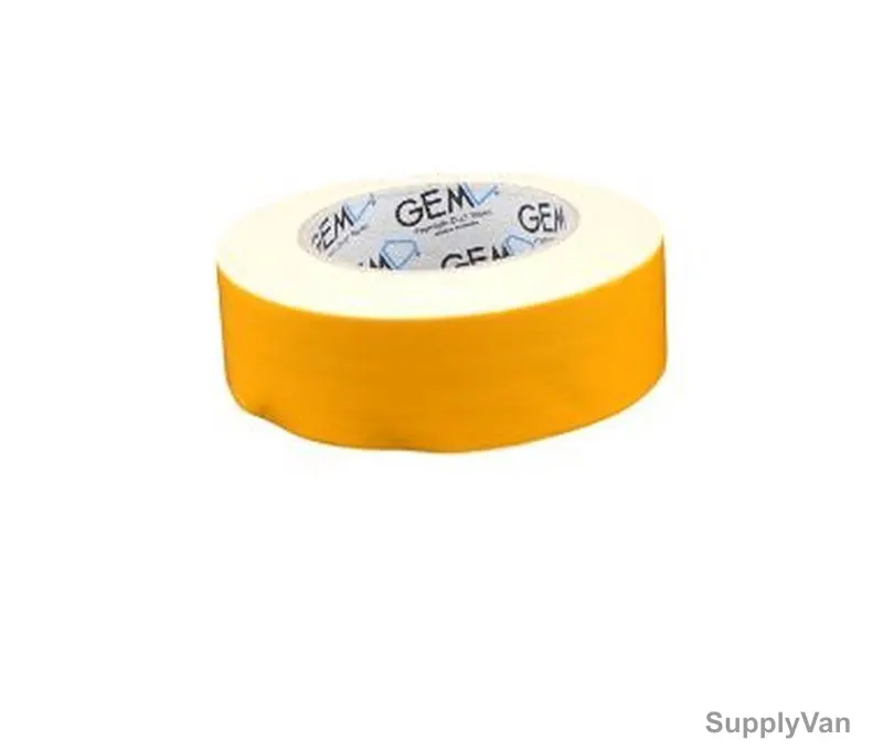 Gem Cloth Tape, GM-CT152580-YW, 25 Mtrs, Yellow — image 1