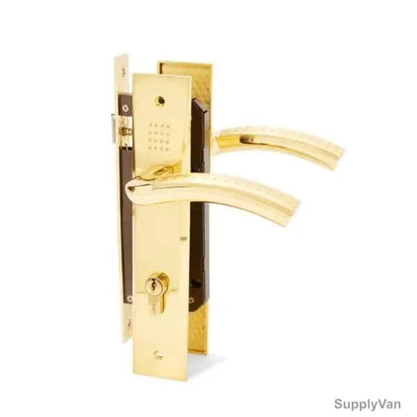 Red Ant Door Lockset , 9608H-9611-SG-GP, Gold — image 1